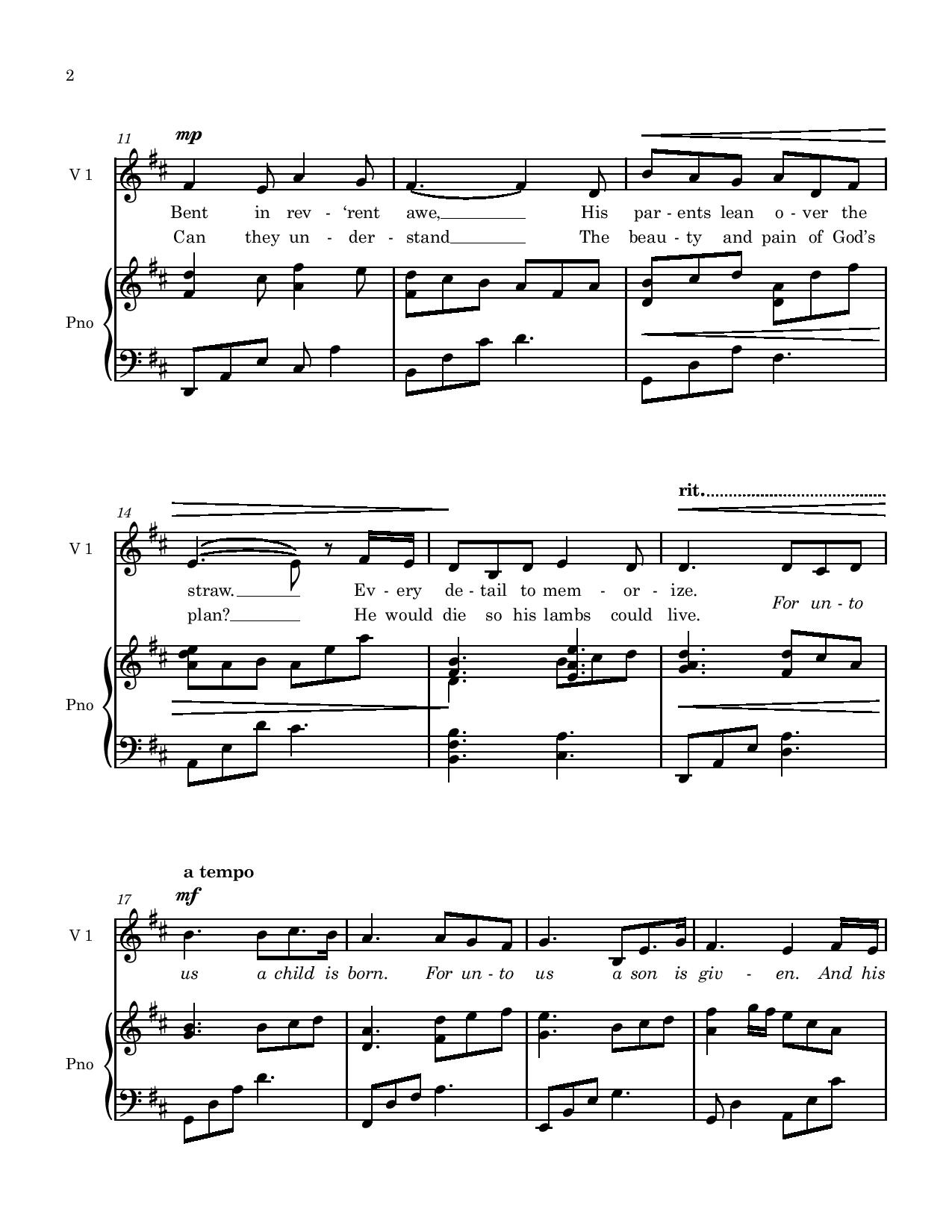 Wonderful One - Sheet Music (Solo Voice) - Image 3