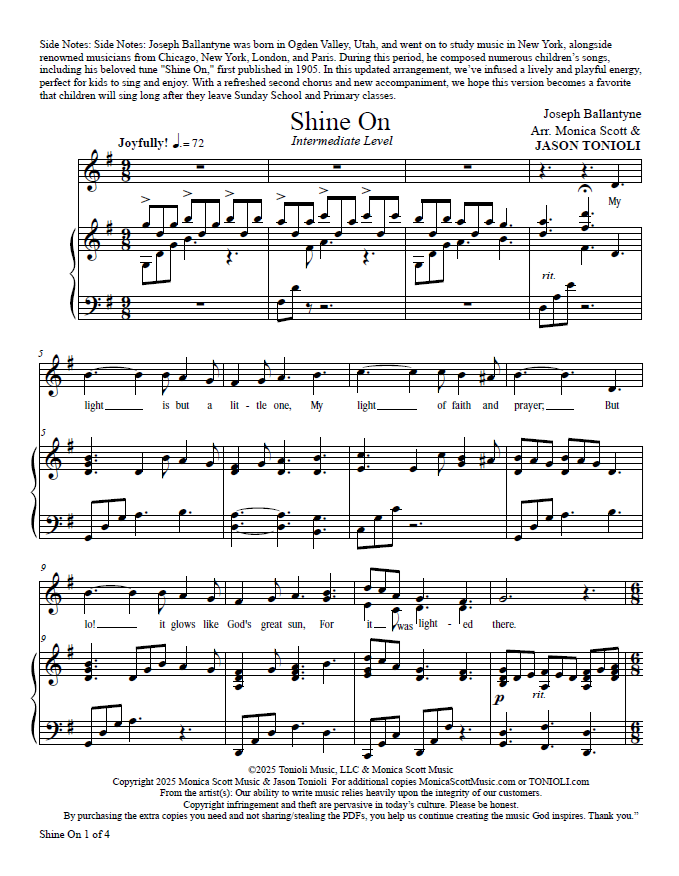 Shine On (Intermediate Version) - Image 2