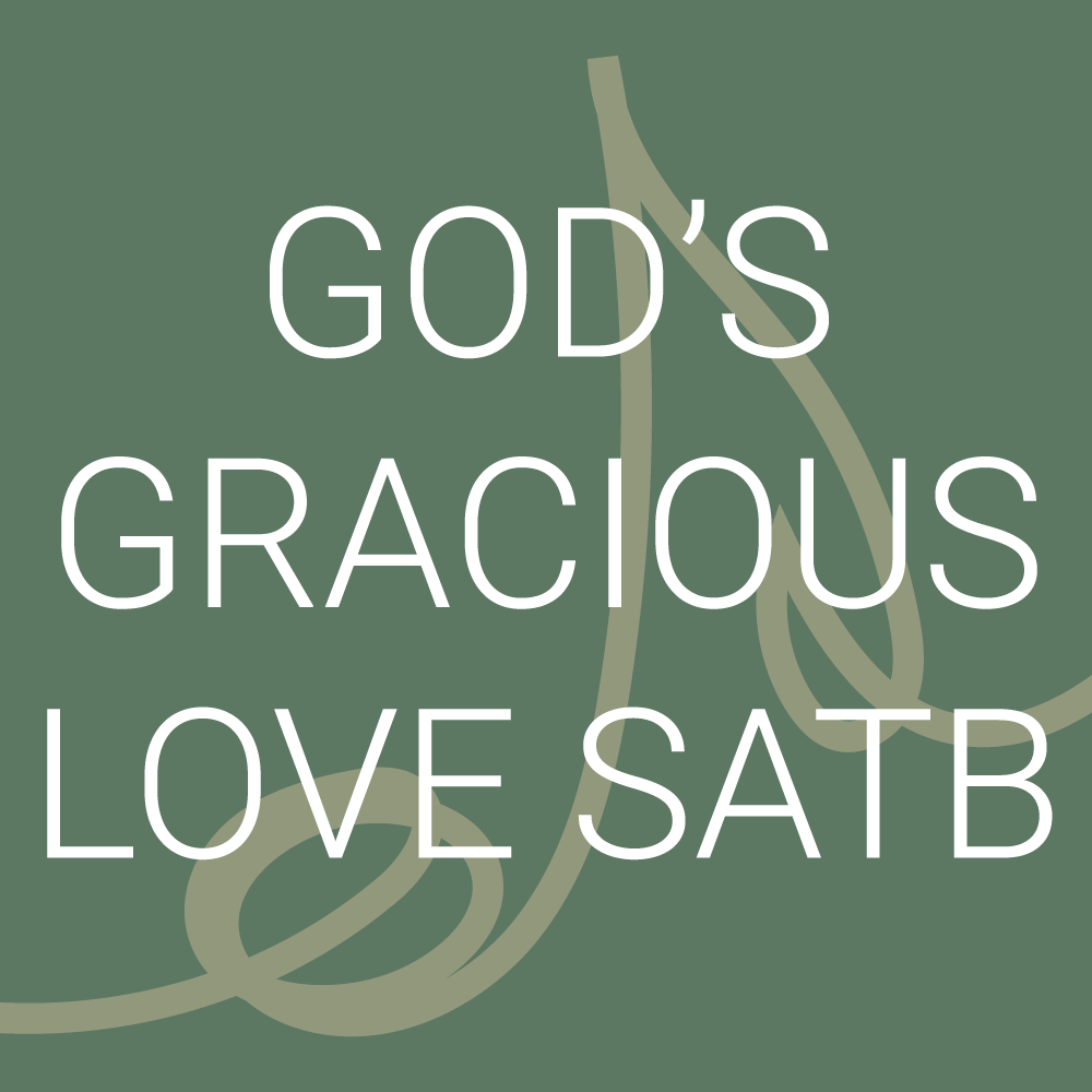 God's Gracious Love - SSA + Flute/Violin Full Score